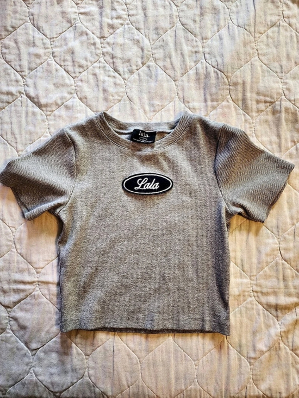 Dressed In Lala Short Sleeve Babydoll T Like New